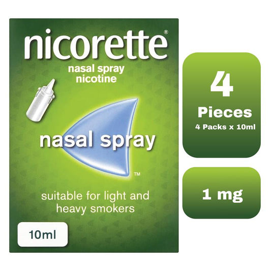 Nicorette Nasal Spray 10ml - PACK OF 4