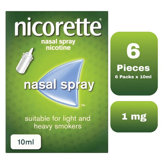 Nicorette Nasal Spray  10ml - PACK OF 6