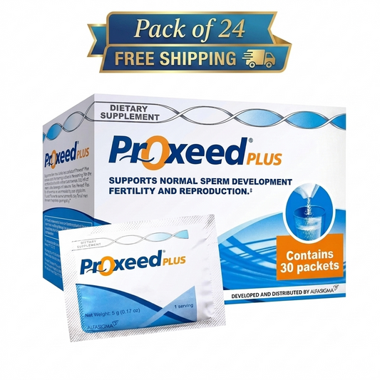 Genuine Proxeed Plus Men 30 Sachets - Male Fertility Support - (EXP 02/2028)