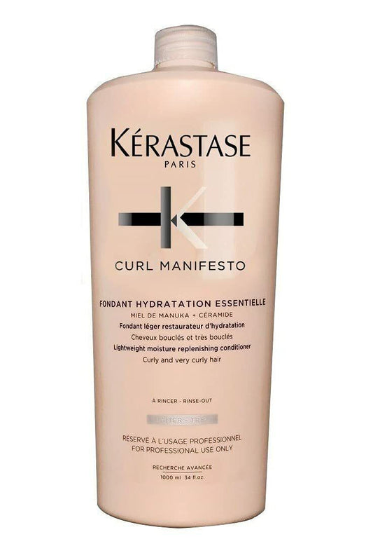 KERASTASE Curl Manifesto Fondant Hydratation Essentielle Conditioner 1000ml / 34 Fl oz