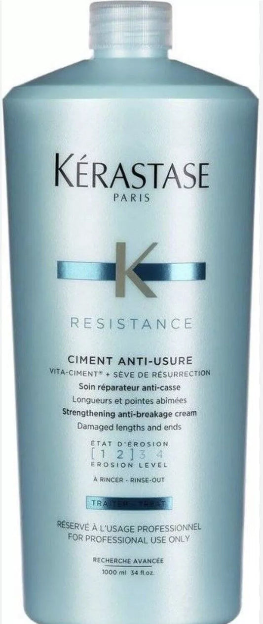 KERASTASE Resistance Ciment Anti Usure 1-2 Treat Conditioner 1000ml / 34 Fl oz