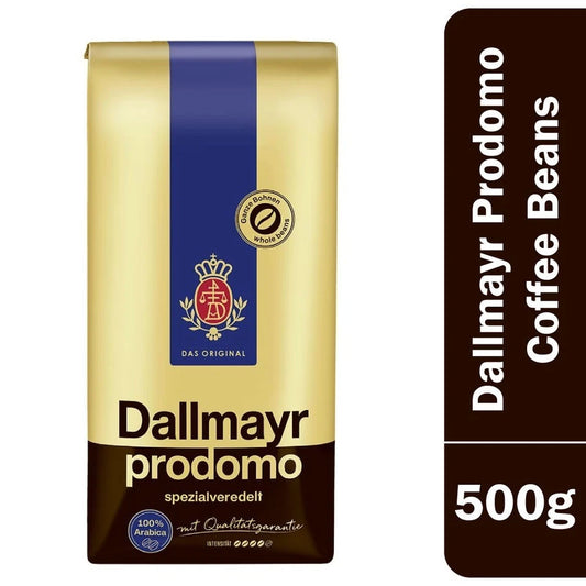 DALLMAYR PRODOMO Coffee Beans Top-Quality German Product 17.6oz - PACK OF 16