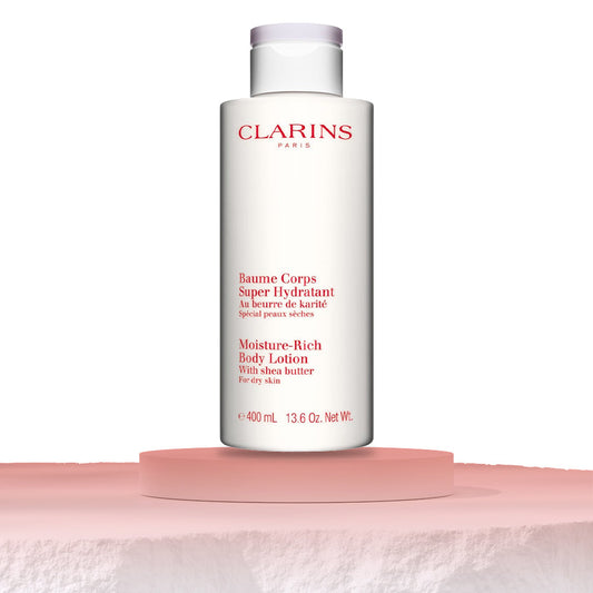 CLARINS Moisture Rich Body Lotion with Shea Butter 400ml